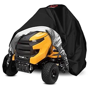 2Win2Buy Black Rasenmäher Abdeckung 137.2cm