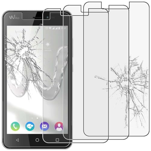 ebestStar - Pack x3 Verre trempé compatible avec Wiko Freddy Film Protection Ecran Vitre protecteur anti casse, anti-rayure, pose sans bulles [Appareil: 143 x...
