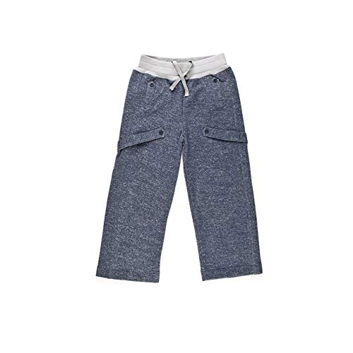 The Season Essentials Kidsy Boys Casual Denim-Looking Pants – Soft Cotton, Pull-On/Drawstring Closure