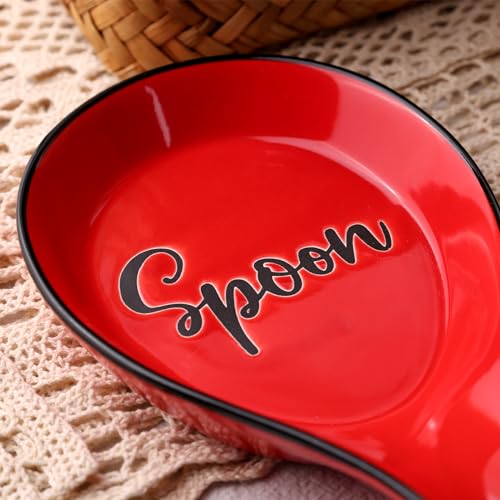 Haksen HPOP2886 Ceramic Spoon Rest, Large Spoon Holder thumb #5