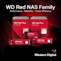 WD Red Pro 14TB NAS 3,5" Interne Festplatte – 7200 RPM Klasse, SATA 6Gb/s, CMR, 512MB Cache – Ansicht 8