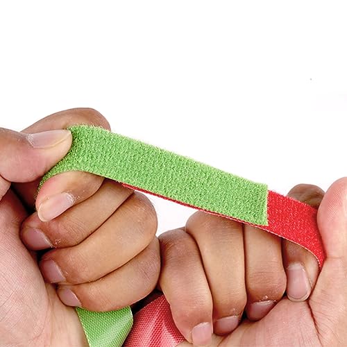 Bowiemall Ties Wire Straps 5Pcs Adjustable Cord Cable Organizer 1 Meter data strap tie cords for Home Office Desk Accessories