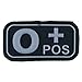 Produktbild 3D Blutgruppenpatch 0 Pos swat