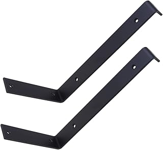 Uonlytech 2pcs Compartment Bracket Wall Mount Shelf Shelving Brackets Heavy Duty Iron Shelf Brackets Metal Holder Shelf Wall Metal Shelf Brackets Wall Brackets Shelves Brackets Shelf Mount