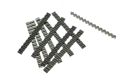 Estrichklammern Wellenverbinder 100 Stück 6 * 70 mm Rissverschluß