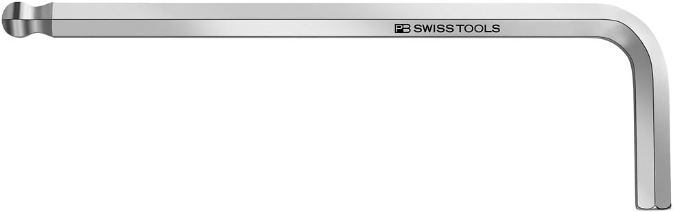 PB Swiss Tools 4mm Ball Point Hex Key L-wrench, chrome-plated