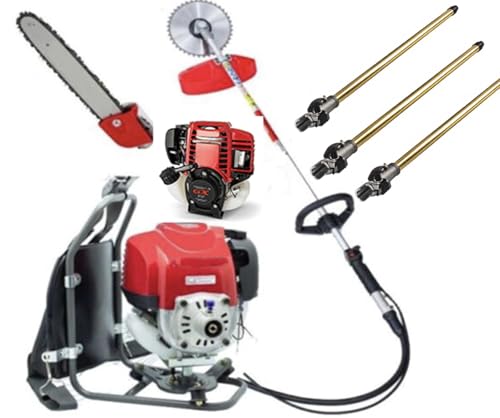 GX35 Backpack Gas Trimmer Weed Eater with Extension Rod