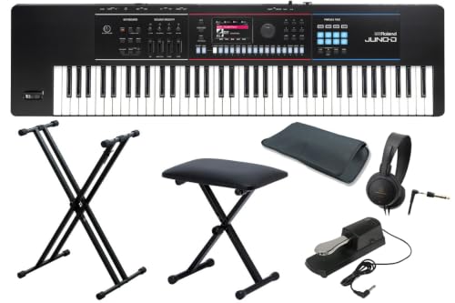 Roland ���[�����h/JUNO-D7 [X�^�L�[�{�[�h�X�^���h �� �L�[�{�[�h�x���`�Z�b�g�I] �x���V�e�B�[�Ή� 76���V���Z�T�C�U�[ (JUNO-D)