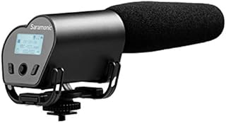 Saramonic VMIC Recorder Super-Cardioid Video Microphone with Built-in Audio Recorder for DSLR Cameras