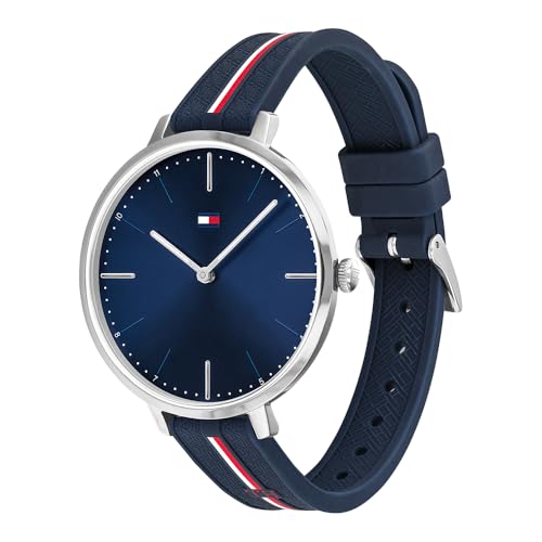 ساعة تومي هيليفيغر, أزرق، تناظري، للنساء