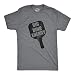 Mens Big Dink Energy T Shirt Funny Pickleball Paddle Adult Joke Tee for Guys Funny T Shirts Pickle Ball Apparel for Men Cool Fitness Short Sleeve Novelty Dark Grey L