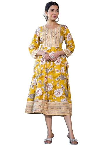 Image of MIRCHI FASHION Women's Anarkali Printed Kurti Only