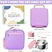 Fimibuke Bento lunch Box Set for Kids Adult with 8oz Insulated Food Jar, Lunch Bag & Sauce Cup, Leakproof Dishwasher Safe Toddler Lunch Food Container with 3-4 Compartment for School Girls Boys
