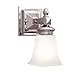 Hudson Valley Lighting 2821-PN Cumberland - One Light Wall Sconce - 5 Inches Wide by 9.5 Inches High, Finish Color: Polished Nickel