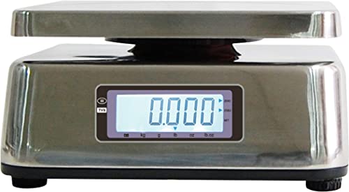 Báscula Comercial de Acero Inoxidable 12lb VisionTechShop miniatura 3