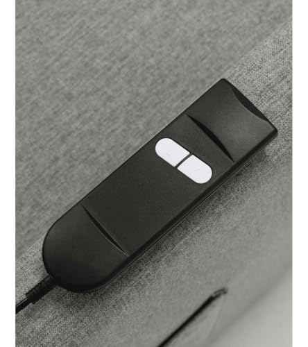 SWEET SOFA® Sillón Reclinable eléctrico Luna con Sistema Power Lift, Sillón Relax para Adultos, Elevador de Asistencia, Ajuste de Inclinación Automático, Confort y Estilo para el Hogar en Color Gris - imagen 5