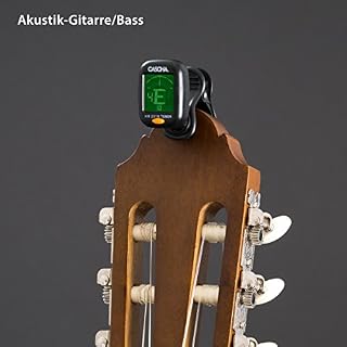 CASCHA HH 2018 Clip on Tuner – Accordeur Chromatique pour Ukulélé Guitare, Basse, Noir - Les Beatles, Paul McCartney, John Lennon, RIngo Starr, George Harrison CASCHA HH 2018 Clip on Tuner - Accordeur Chromatique pour Ukulélé Guitare, Basse, Noir – Image 6