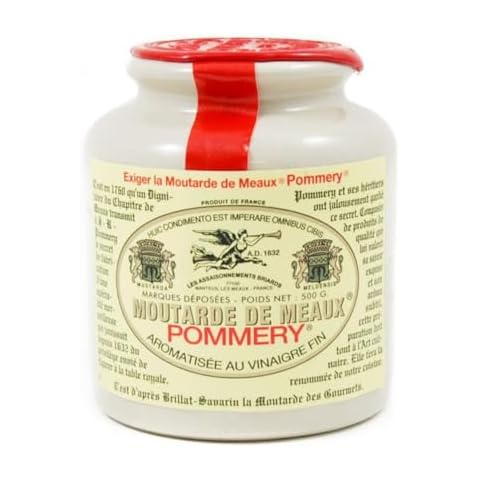 Pommery Wholegrain Mustard in Sandstone Jar Cover