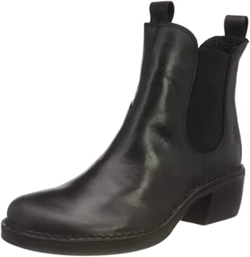 Fly London Women's Chelsea Boot, Black, 10.5