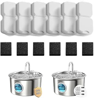 Cat Water Fountain Filters: Cat Fountain Filter Replacement (12 Pcs)