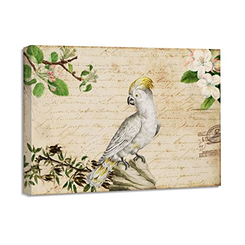 Toile murale fleurie pour créer une ambiance cocooning dans la chambre
