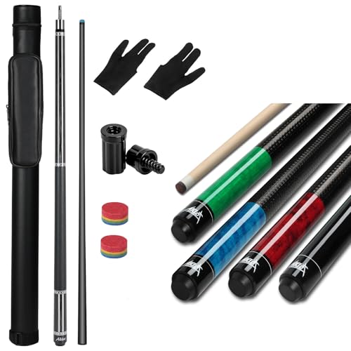 Set de 4 Tacos de Billar AKLOT de 58'' en Arce Canadiense miniatura 1