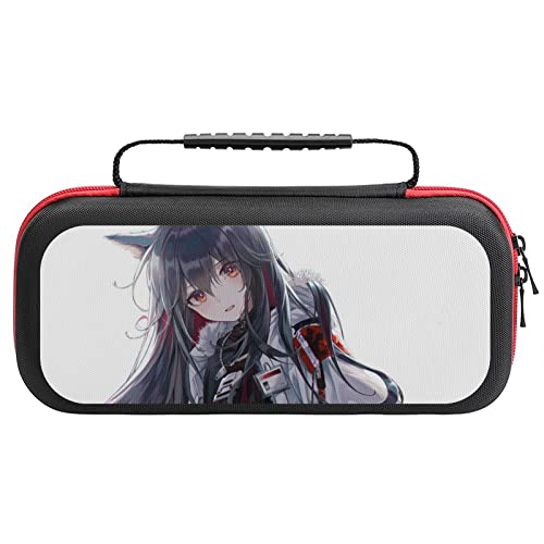 Switch ケース アークナイツ 薄型 スイッチ ケース 可愛い スイッチ専用ケース 大容量 Switchカバー Switch専用キャリーケース 持ち手付き スイッチポーチ 耐衝撃 収納バッグ スイッチカバー Joy-Con 収納ケース 20個カード 保