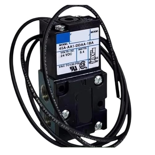 Électrovanne 45A-AC1-DDAA-1BA à commutation rapide pour débit stable