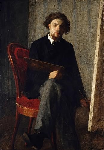 Peinture sur toile nordique portrait de Whistler habillez vos murs vides de chambre 60x90