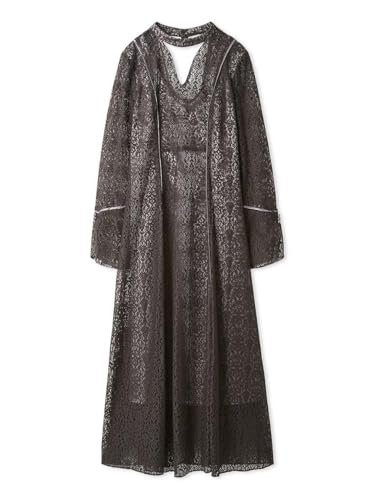 [リリーブラウン] オーナメントレースパイピングドレス LWFO245054 レディース DBRW 0