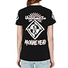 Womens Head Metal Band Machine T Shirt Graphic tee Shirt Summer Short Sleeve Crewneck Loose Cute Casual Versatile Fashionable Classic Tees Tops S-XXL #3
