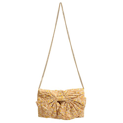 Bolsa de ombro feminina com estampa de margarida Red Valentino