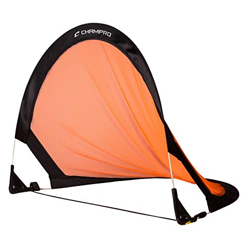 But Pop Up Goal CHAMPRO avec filet résistant et cadre flexible