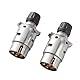 Feuunly 2 Stück x Anhänger Stecker 7 Polig Aluminiumlegierung, Wasserdicht Anhängerstecker 7 Poliger 12V, Für Anhänger PKW LKW RV Wohnwagen Traktor (Schraubenende)