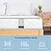 Inofia Twin Mattress Memory Foam 6 Inch, Cool Memory Foam Bed Mattress in a Box, Medium Firm Twin Bed Mattresses