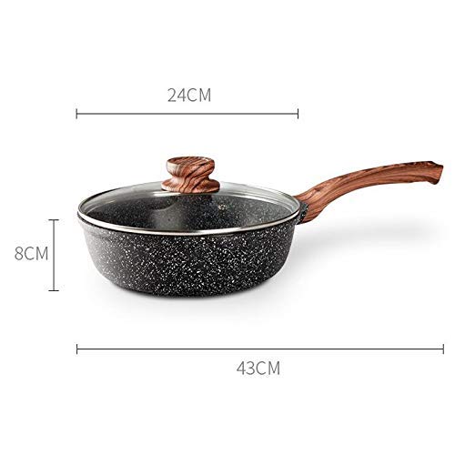 Wok induction en pierre de maifan de qualité supérieure et durable