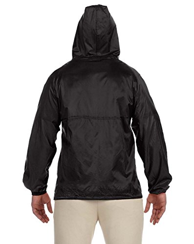 Harriton Adult Packable Nylon Jacket L Navy #TOP3