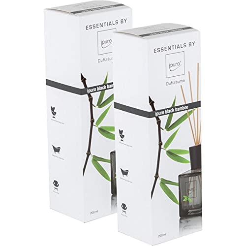 Essentials by Ipuro Black Bamboo - Ambientador (200 ml, 2 unidades) Cover