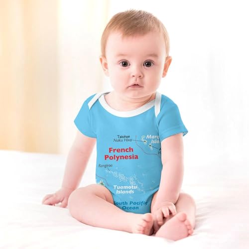 Maps of Marshall Islands Newborn Baby Romper,Boy Girl Sweatshirt Outfit Romper4