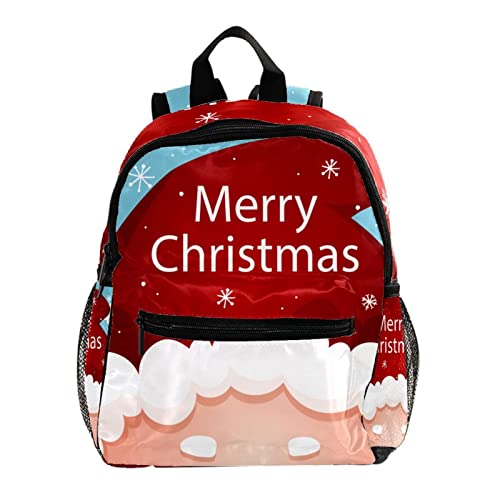 Sac à dos pour garçons et filles bleu motif flocon de neige 30,5 cm