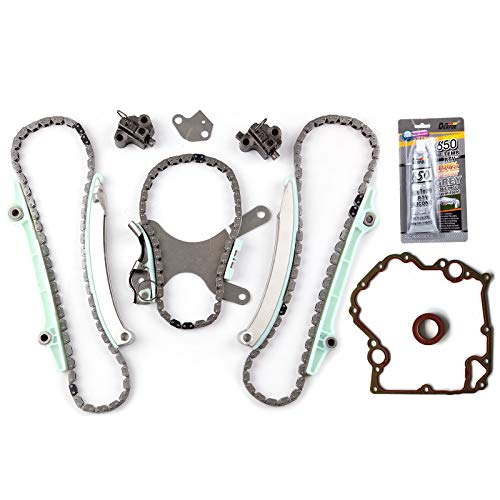 SCITOO TKMI047NG Timing Chain Kit Gasket Set fits for 03-08 Dodge Jeep 4.7L SOHC NGC JTEC