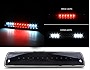 Dantoo 3rd Brake Light High Mount Stop light Rear Tail Light For 1994-2001 Dodge Ram 1500 2500 3500 Waterproof Third Brake Light Cargo Light High Mount Stop Light Smoke Lens LED Lamp, Black Housing