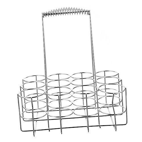 COLLBATH Remote Beer Crate Beer Bottle Holder Rack Drink for Parties Alcohol Storage