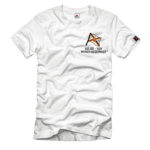 T-shirt Werner Biedermeier bleu marine et blanc parfait pour l'été