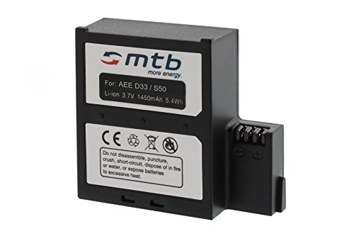 Baterìa para AEE Magicam S51, S60, S70... / Veho MUVI K2 / Nilox F 60 EVO (4K) / KitVision Edge HD30W