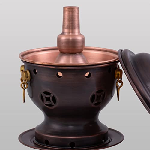 Olla de Cobre para Fondue y Hot Pot 17.5x13.5 cm miniatura 2