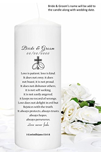 Unity Candles Personalized just for your wedding