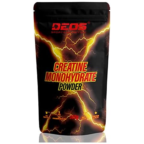 Creatin Monohydrat Pulver 500g, Creatine Monohydrate Powder für Kraft und Muskelaufbau, LABORGEPRÜFT, Vegan, Ohne Zusätze, reines Kreatin Monohydrat Cover