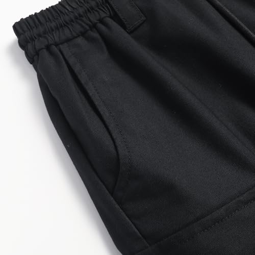 Men Cargo Work Joggers Lightweight Adjustable Waistband Multi Pockets Outdoor Hiking Training Casual Sports4