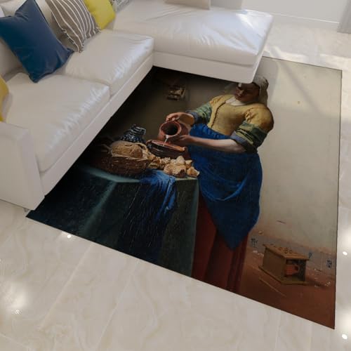 Tapis de cuisine hollandaise lavable et carpette antidérapante 140x200 - 3